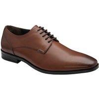 Frank Wright Men's 'Griffin' Leather Derby Shoe in Tan | Size: 7