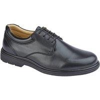 Roamers Men's Leather Shoes in Black | Size: 10