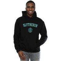 Harry Potter Men's Slytherin Crest Hoodie in Black | Size: XL