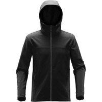 Stormtech Men's Orbiter Softshell Hoodie in True Black | Size: 2XL