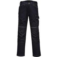 Portwest Men's PW3 Work Trousers in Black | Size: 46R