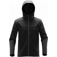 Stormtech Men's Orbiter Hooded Soft Shell Jacket in True Black | Size: Medium