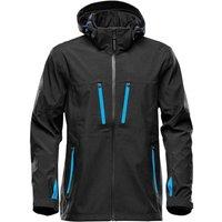 Stormtech Men's Patrol Hooded Soft Shell Jacket in Jet Black | Size: XL