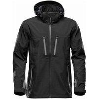 Stormtech Men's Patrol Hooded Soft Shell Jacket in Black | Size: Small