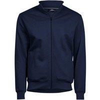 TEE JAYS Men's Full Zip Jacket in Navy | Size: Small