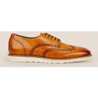 Oswin Hyde Men's Conner Leather Derby in Tan | Size: 7