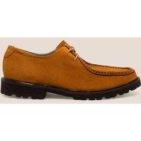 Oswin Hyde Men's Joshua suede laceup in Light Brown | Size: 7