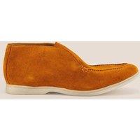 Oswin Hyde Men's Damien Suede Loafer in Tan | Size: 10