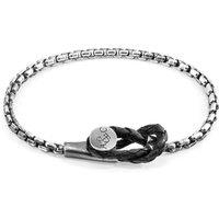 ANCHOR & CREW Men's Dundee Mooring Silver Chain Bracelet | Size: 23 cm