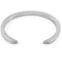 ANCHOR & CREW Men's Cason Square Maxi Wayfarer Silver Bangle