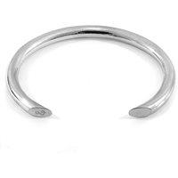 ANCHOR & CREW Men's Samson Round Maxi Wayfarer Silver Bangle