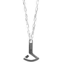 ANCHOR & CREW Men's Frigate Anchor Flotilla Silver Necklace Pendant | Size: 18 inches