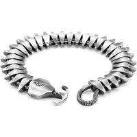 ANCHOR & CREW Men's Delta Anchor Maxi Silver Chain Bracelet | Size: 19 cm