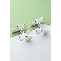 Otis Jaxon London Men's Sterling Silver Propeller Nautical Cufflinks
