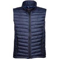TEE JAYS Men's Padded Zepelin Vest Jacket Gilet in Mid Navy | Size: 3XL