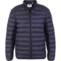 D555 Men's Rowland Kingsize Puffer Jacket in Navy | Size: 2XL
