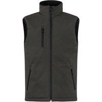 Clique Men's Softshell Padded Gilet in Dark Grey | Size: XL