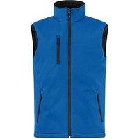 Clique Men's Softshell Padded Gilet in Blue | Size: XS