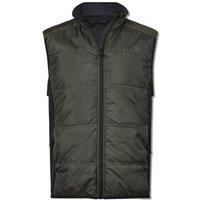 TEE JAYS Men's Hybrid Stretch Body Warmer in Black | Size: XS