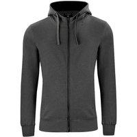 Classic Melange Full Zip Hoodie