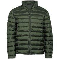 TEE JAYS Men's Lite Padded Jacket in Green | Size: XS