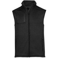 TEE JAYS Men's Body Warmer in Black | Size: 3XL