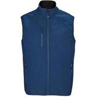 SOL'S Men's Falcon Softshell Body Warmer in Dark Blue | Size: Large