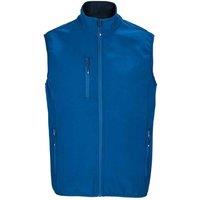 SOL'S Men's Falcon Softshell Body Warmer in Blue | Size: 3XL