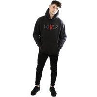 IT Men's Loser Lover Hoodie in Black | Size: 2XL