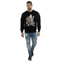 Toy Story Men's Group Sweatshirt in Black | Size: 3XL