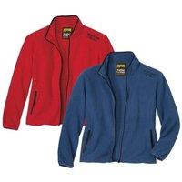 Full Zip Fleece Jacket Pack of 2