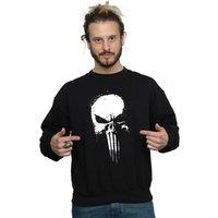 The Punisher Men's Skull Sweatshirt in Black | Size: Small
