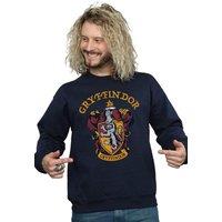 Harry Potter Men's Gryffindor Sweatshirt in Navy | Size: Large
