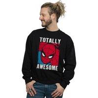 Spider-Man Men's Totally Awesome Sweatshirt in Black | Size: Small