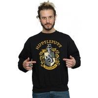 Harry Potter Men's Hufflepuff Sweatshirt in Black | Size: Large