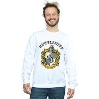 Harry Potter Men's Hufflepuff Sweatshirt in White | Size: Large