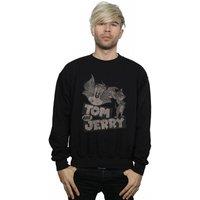Tom & Jerry Men's Wink Sweatshirt in Black | Size: Small