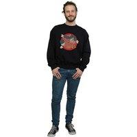 Tom & Jerry Men's Classic Catch Sweatshirt in Black | Size: Small