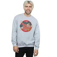 Tom & Jerry Men's Classic Catch Sweatshirt in Grey | Size: Small