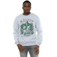 Harry Potter Men's Seeker Draco Malfoy Sweatshirt in Grey | Size: 2XL
