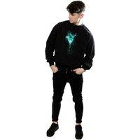Harry Potter Men's Patronus Mist Stag Sweatshirt in Black | Size: 2XL
