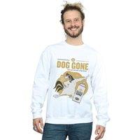 Looney Tunes Men's Dog Gone Foghorn Leghorn Sweatshirt in White | Size: Large