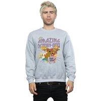 Scooby Doo Men's The Amazing Scooby Sweatshirt in Grey | Size: 2XL
