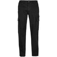 SOL'S Men's Docker Stretch Cargo Trousers in Black | Size: 44R