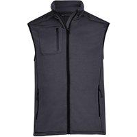 TEE JAYS Men's Fleece Stretch Body Warmer in Dark Grey | Size: 3XL