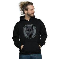 Black Panther Men's Made In Wakanda Cotton Hoodie in Black | Size: 2XL