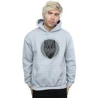 Black Panther Men's Made In Wakanda Cotton Hoodie in Grey | Size: 2XL