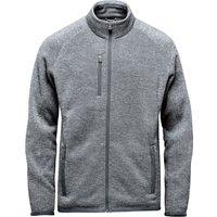 Stormtech Men's Avalante Heather Full Zip Fleece Jacket in Dark Grey | Size: Medium