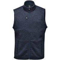 Stormtech Men's Avalante Knitted Heather Full Zip Gilet in Navy | Size: Medium