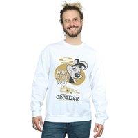 Looney Tunes Men's Odorizer Pepe Le Pew Sweatshirt in White | Size: Large